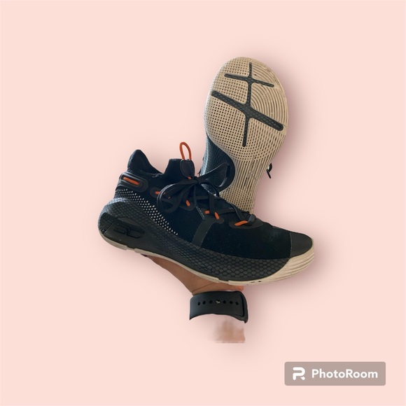 Under Armour Steph Curry 6 Oakland Sideshow Basketball Shoes 5.5Y - Picture 2 of 5